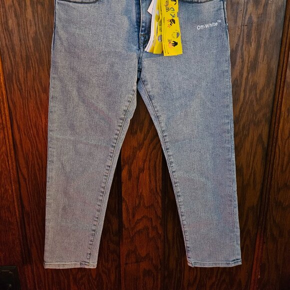 OFF-WHITE™ KIDS DENIM PANTS Sz 8 Retail $ 450.00 - Picture 2 of 9